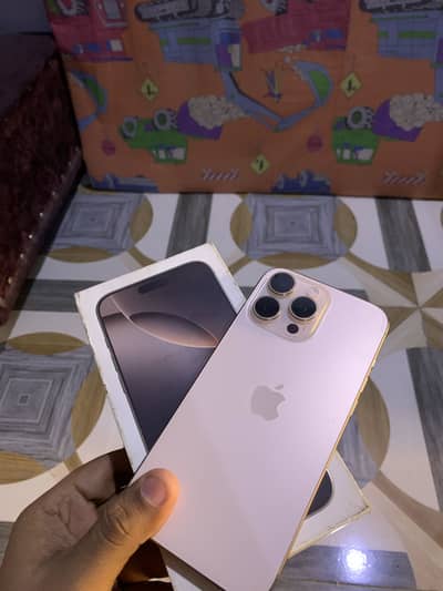 I phone 16 pro max 256 gb jb with boc