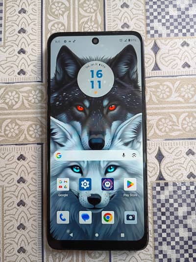 Moto G73 6GB 128 GB , approved hai both sim are working