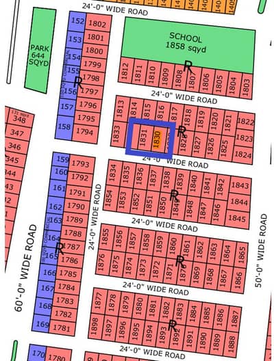 PAIR PLOTS SALE IN NORTH TOWN RESIDENCY PHASE 1 GOLD BLOCK
