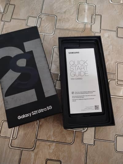 s21 ultra with box pta dual approved