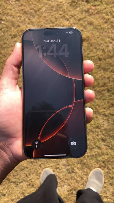 16 Pro max Desert Titanium Full box 256 GB