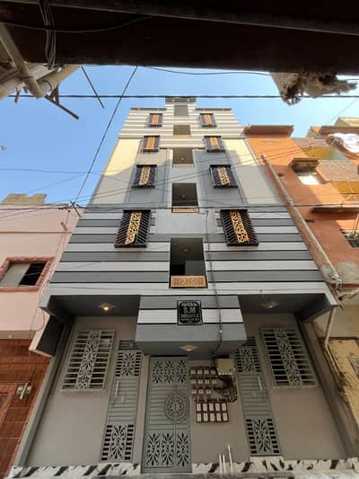 Beautiful 2 rooms flat available for sale in Allah wala town korangi crossing