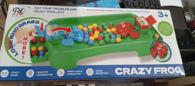 2 Players Crazy Frog Game for Kids