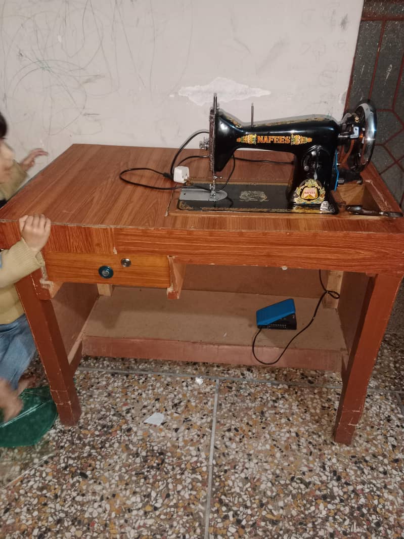 Swing machine table 3