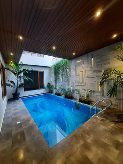 500 Yards Brand New Architect-Designed Bungalow | Phase 6 | Basement + Pool