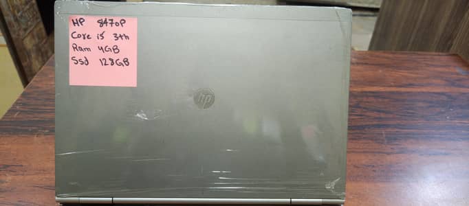 hp Elite book 8470p core i5 3th generation ram 4gb SSD 128 gb