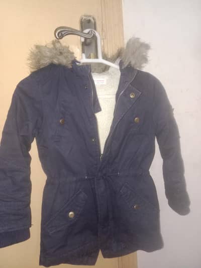 5,6 year jacket+coat blue color
