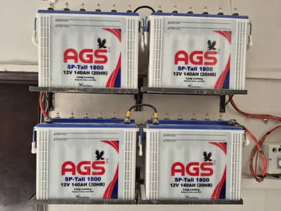 Inverter and batteries