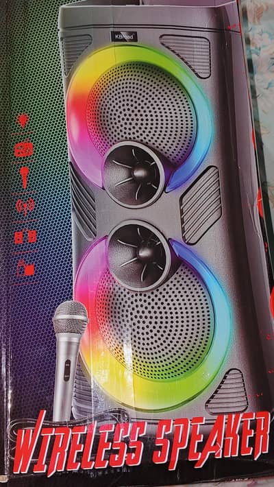 kboard Bluetooth speakers  with Mic 