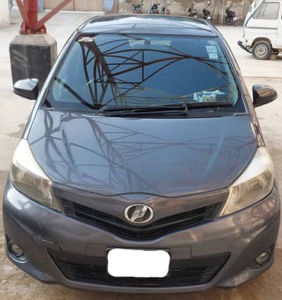 Toyota Vitz 2015 (Gun Metallic Colour)