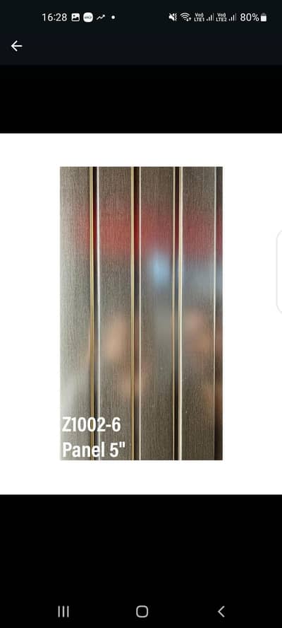 PVC Panels Available With fitting