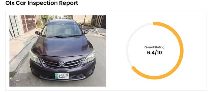 Toyota Corolla Gli 1.6 2013