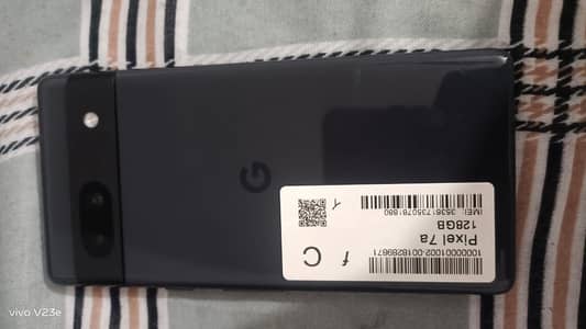 Google Pixel 7a with charger 30W