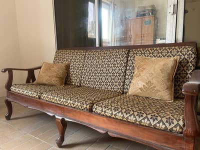 Wooden antique sofa set for sale