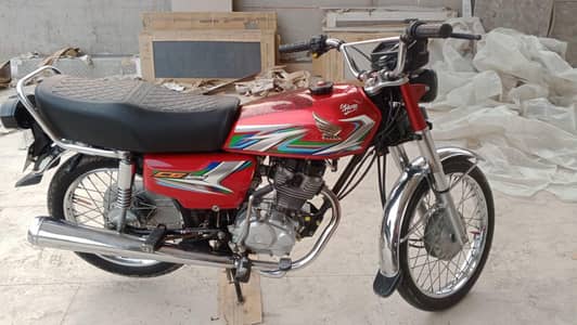 Honda CG 125 2023 Model – Total Genuine – 12,000 KM Driven