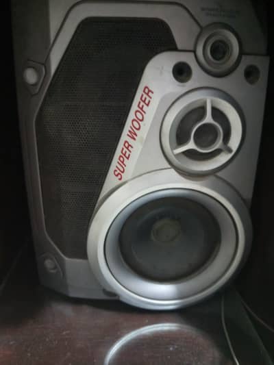 Panasonic Woofer plus Speakers