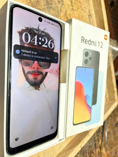 redmi 12 full box  8 128gb