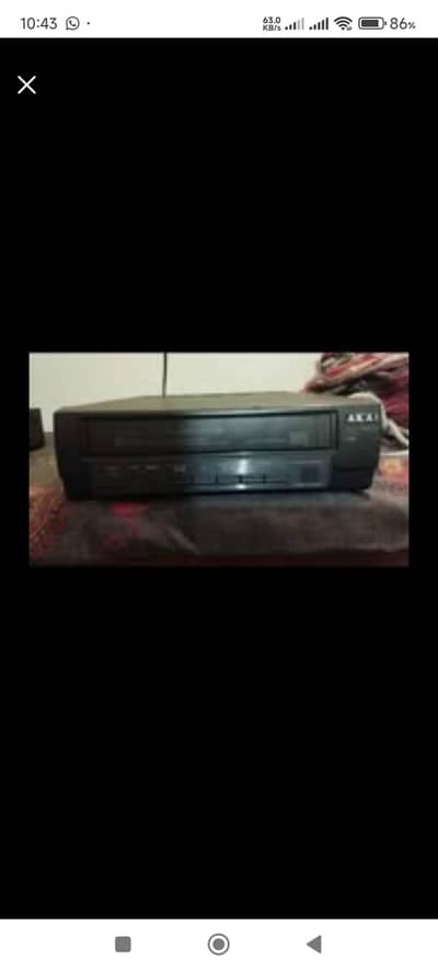 akai vcr