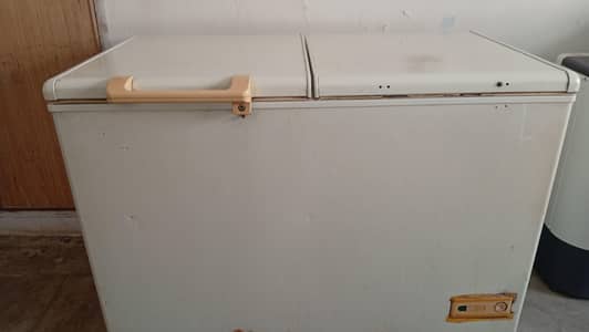 Haier double door freezer for sale