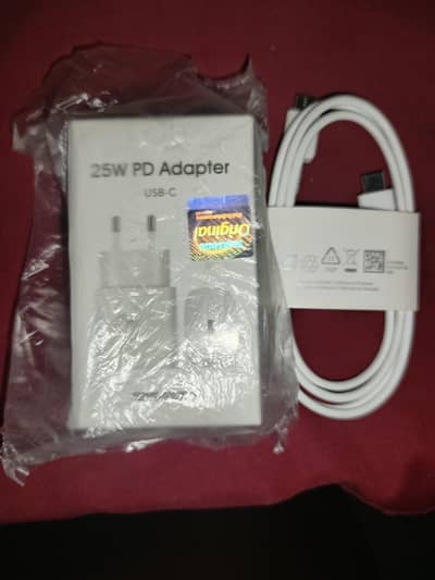 100% Original Samsung 25W Adapter With Cable