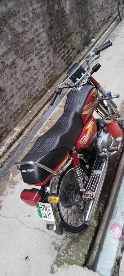 road Prince bike 70cc for sale