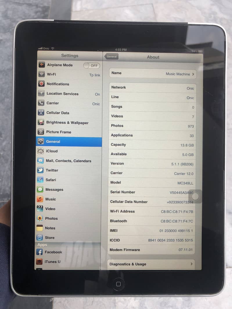iPad 1st Generation 1