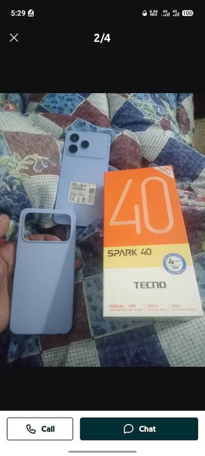 Tecno spark 40 10 by 10 campelt box 03053333081