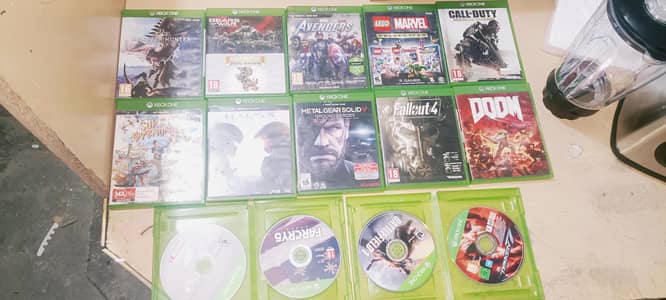Xbox one DVDS