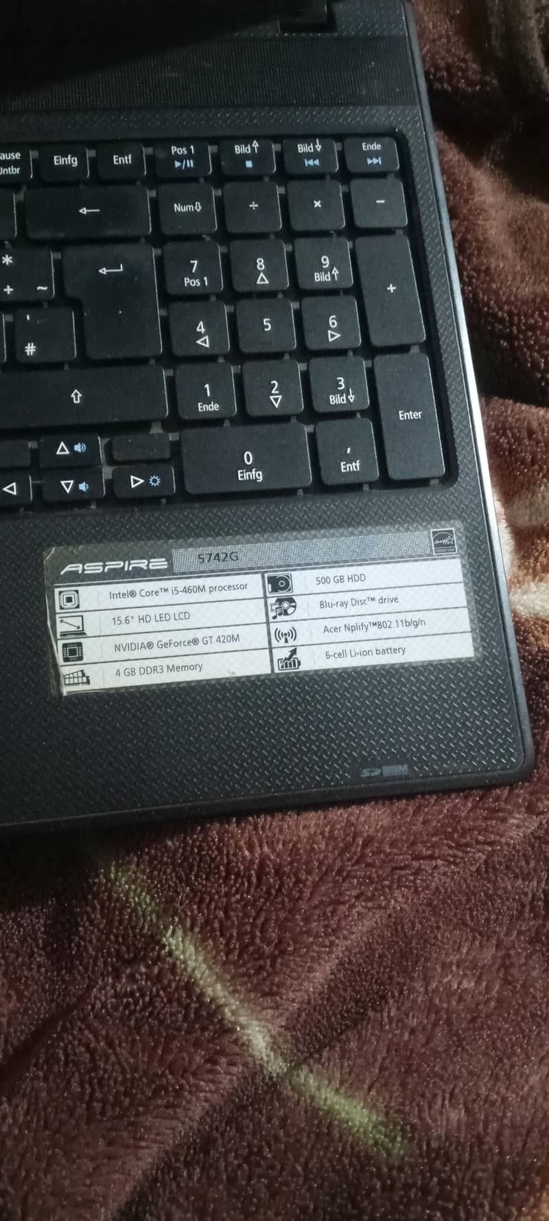 Intel Core i5-460Mprocessor 3