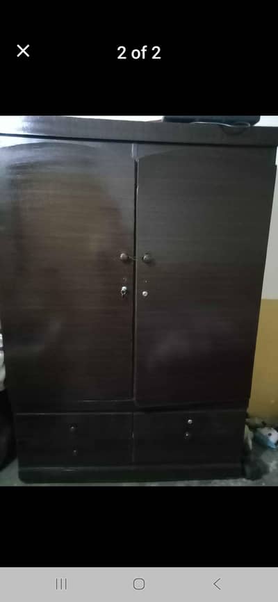 wooden almari full size