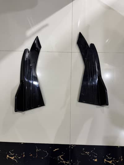 Back bumper splitter