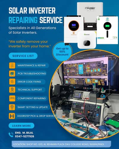 All inverter service provide Repairing and new inverter sale provide