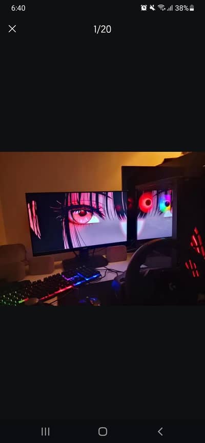 i 3 12gen with everything Logitech g 923 steering wheel