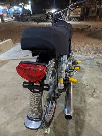 Crown 70cc self start bike