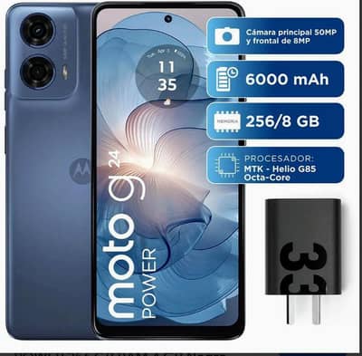 Moto G24 power 8+8/256