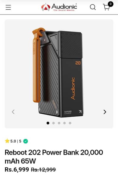 AUDIONIC REBOOT 202 POWER BANK