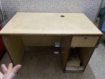 Wooden table study table office table in good condition