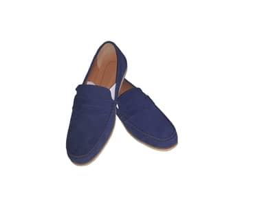 Suede Leather Loafers Size 45