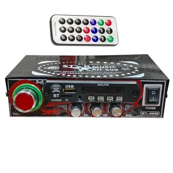 12 Volt DC Double IC Mp3 Audio Tape For Car , Tractor & Home Use With Remote Control