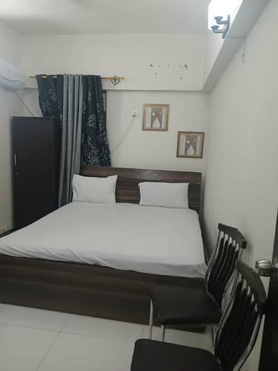 Furnished Flat Available. Johar Mor Karachi.