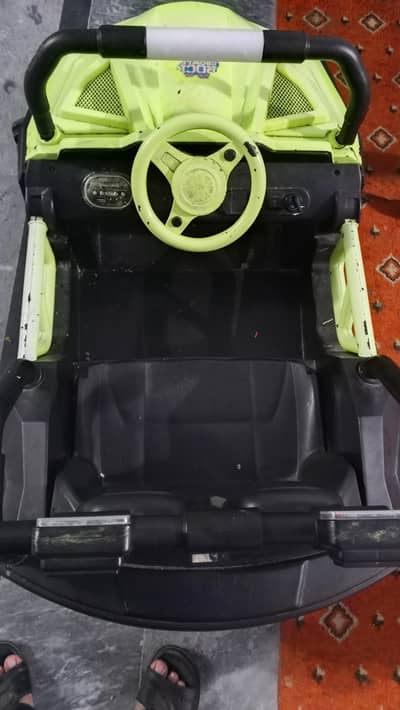 kids 2 seater jeep with remote control .