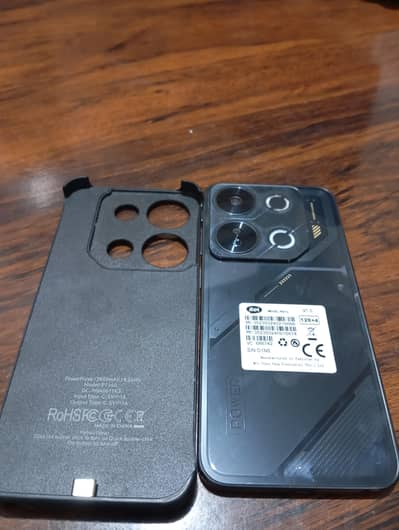 itel p65 used with box with powerbank