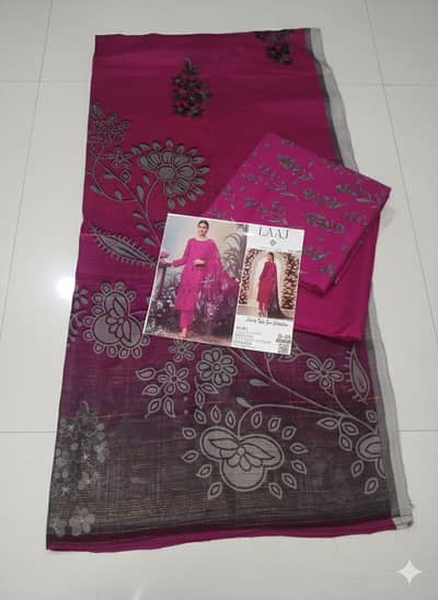Brand New LAAJ Collection - Magenta Pink Festive Wear Suit