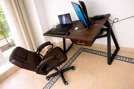 Modern Office Computer Table with Drawer | Study / Works