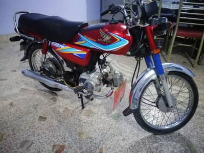Honda 70 2019  model Faisalabad 03356894007