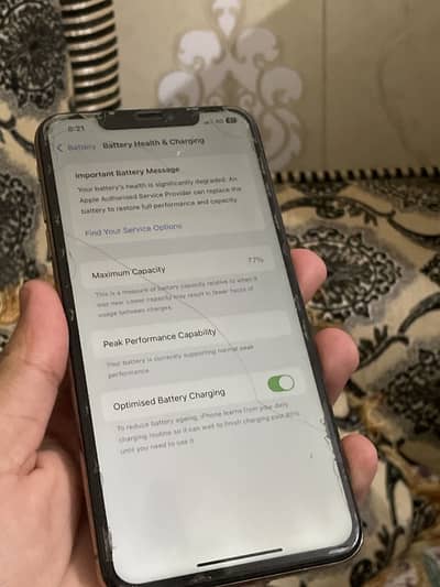 Iphone xsmax  pta officially aprove 64gb outclass camra