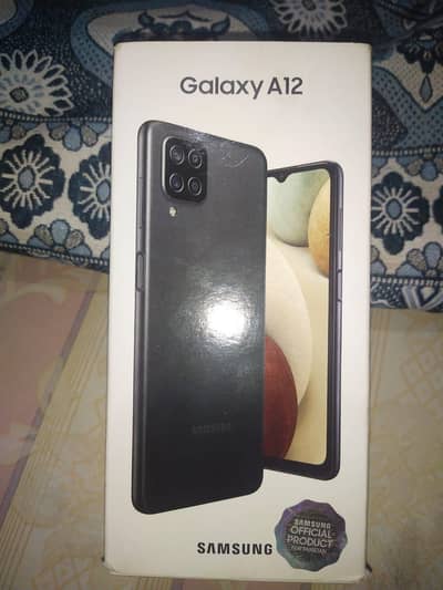 Samsung A12 with box