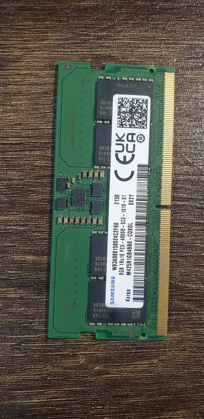 Samsugn 8GB × 2 (16GB) DDR5 4800MHz Laptop RAM | Good Condition