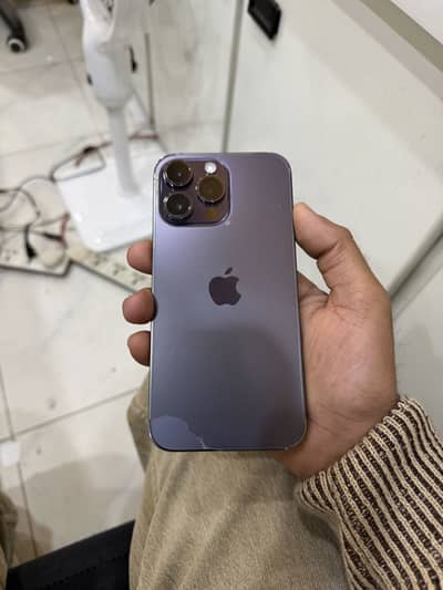 14 pro max 512gb Non PTA E sim time available 78% original