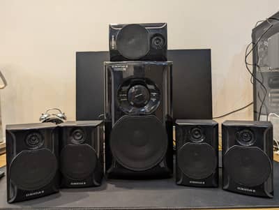 Euro star 5.1 sorround home theater system